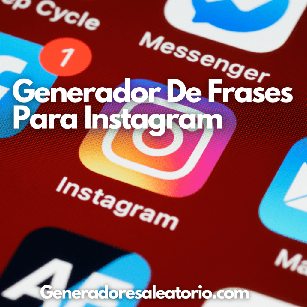 Generador De Frases Para Instagram