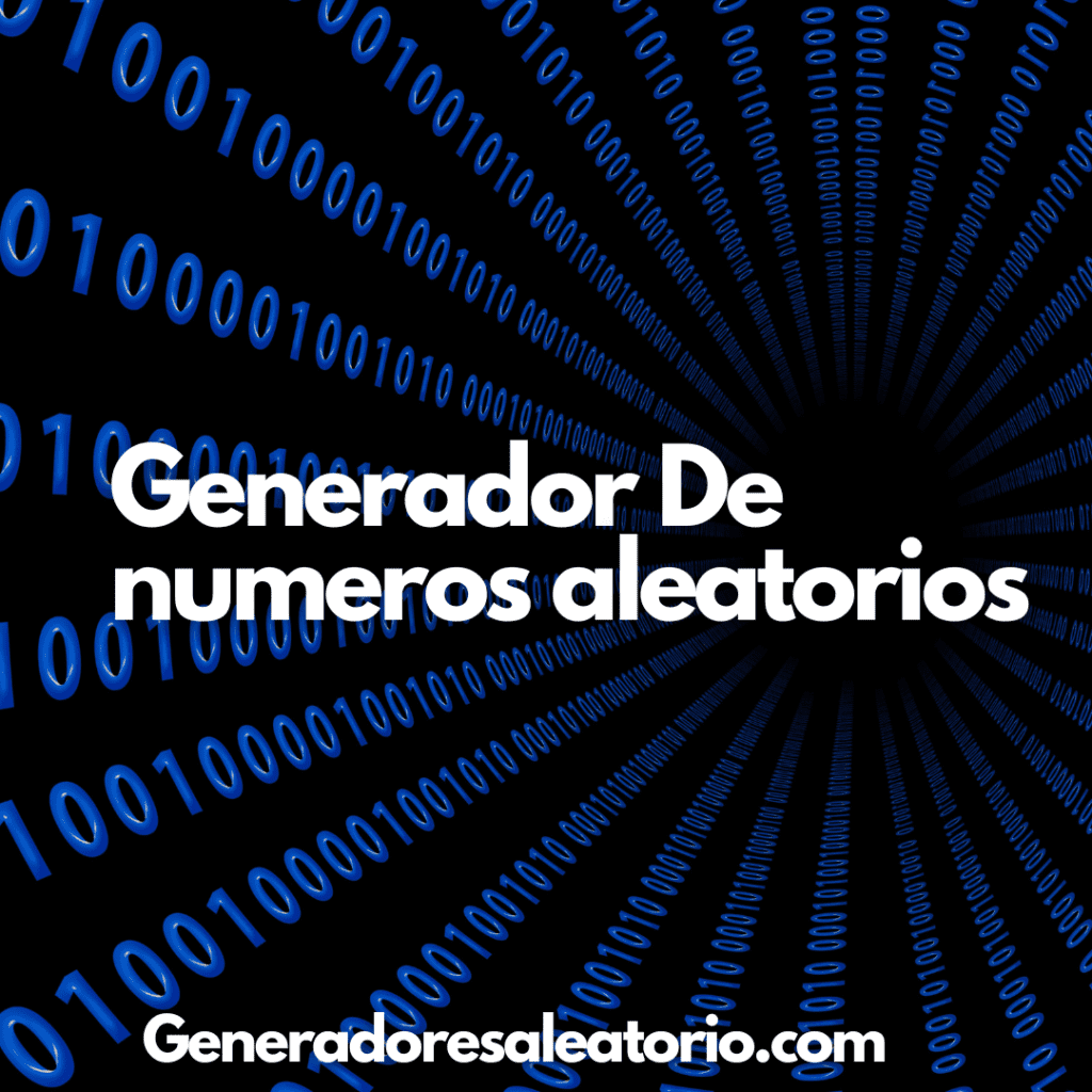 Generador De numeros aleatorios