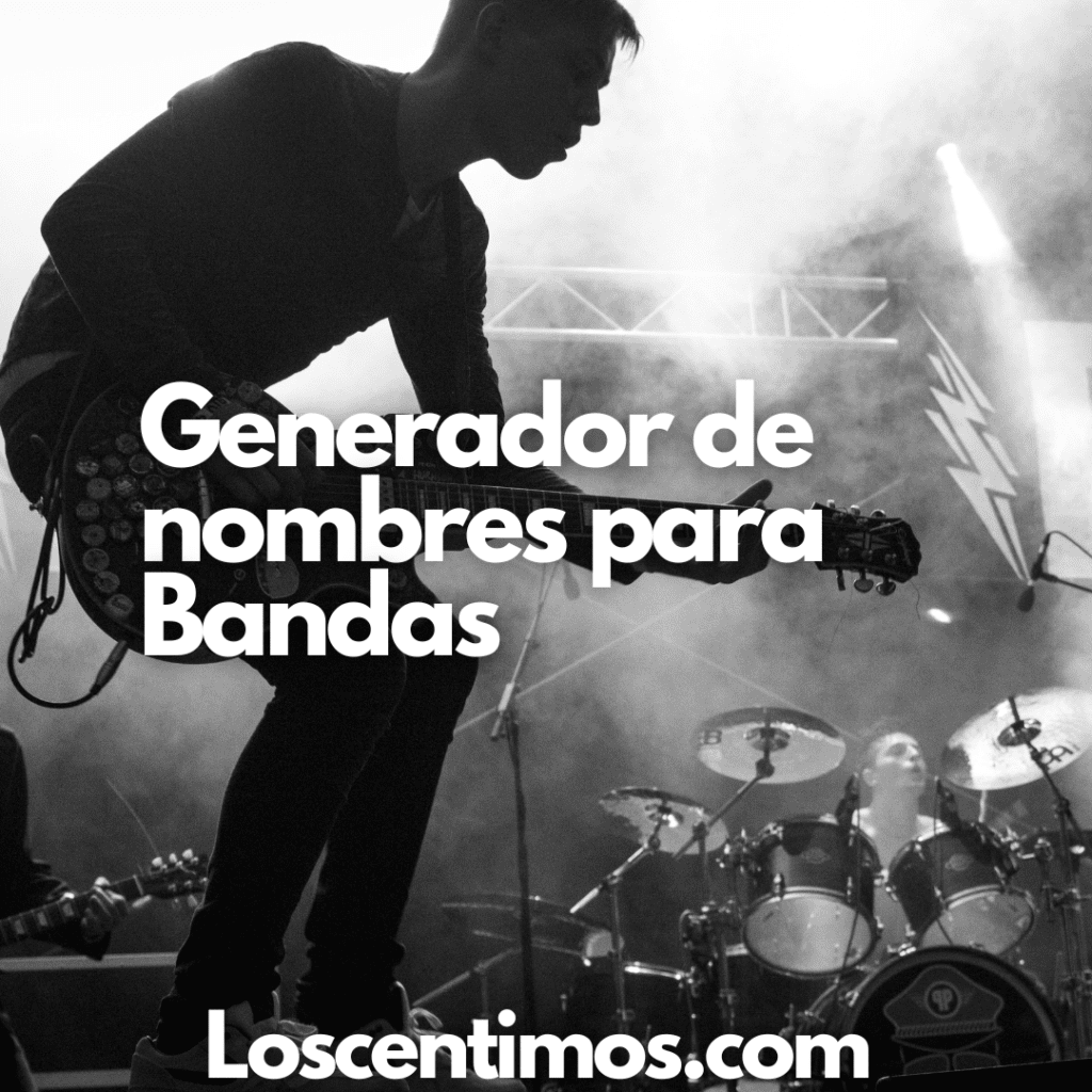 Generador De Nombres De Bandas