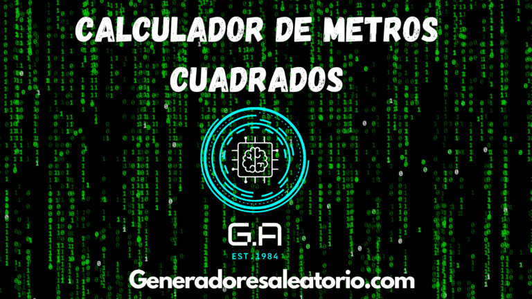 Calculador de Metros Cuadrados