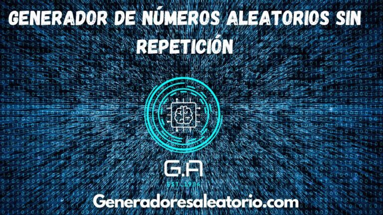 Generador de Números Aleatorios sin Repetición