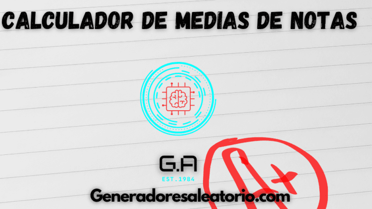 calculador de medias de notas